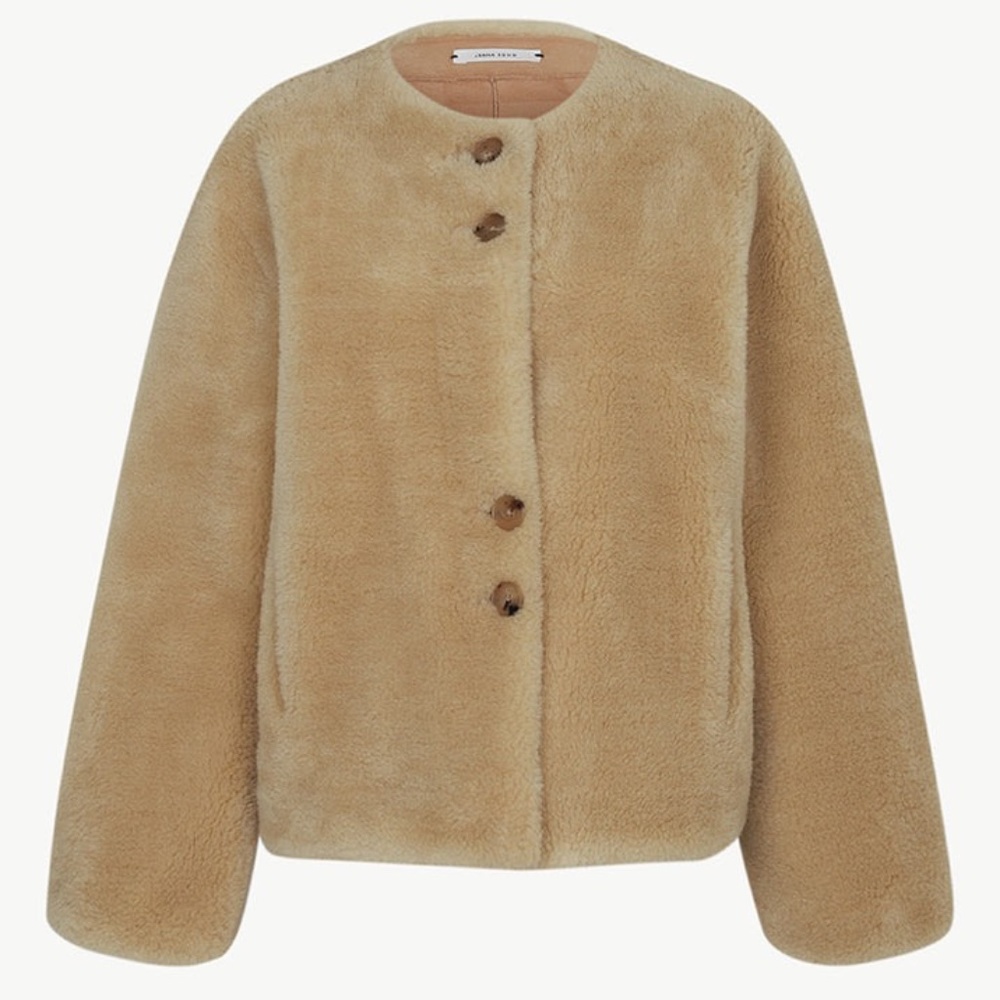 Jeana Sohn Suvi Shearling Coat - Picture 3 of 12